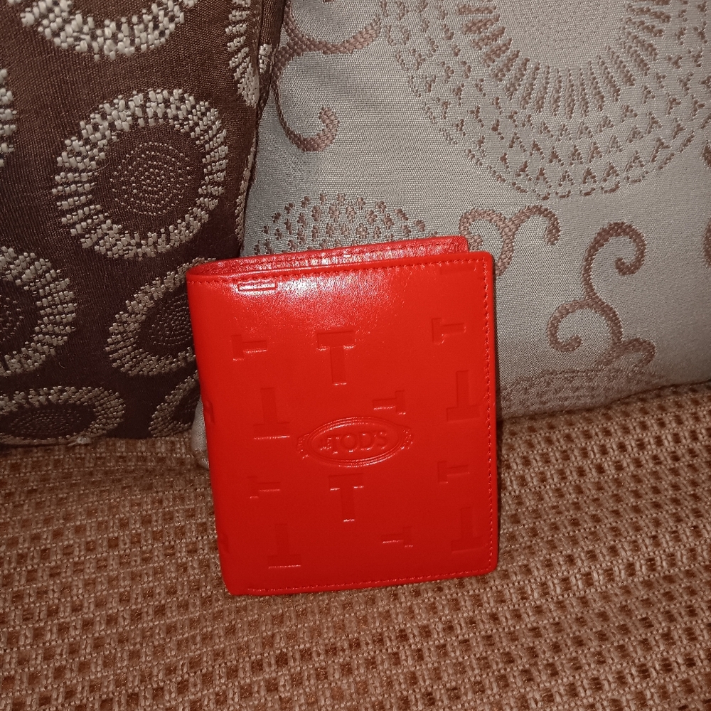 Tod's rare mens monogram wallet